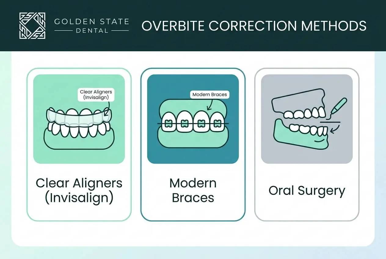 how to fix overbite