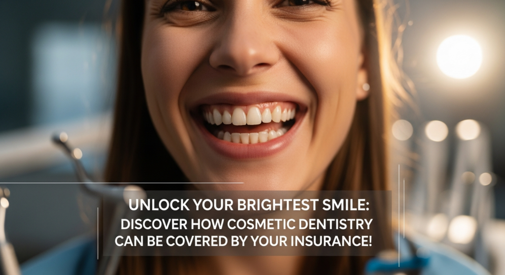 How Cosmetic Dentistry Can Be Covered by Your Insurance!